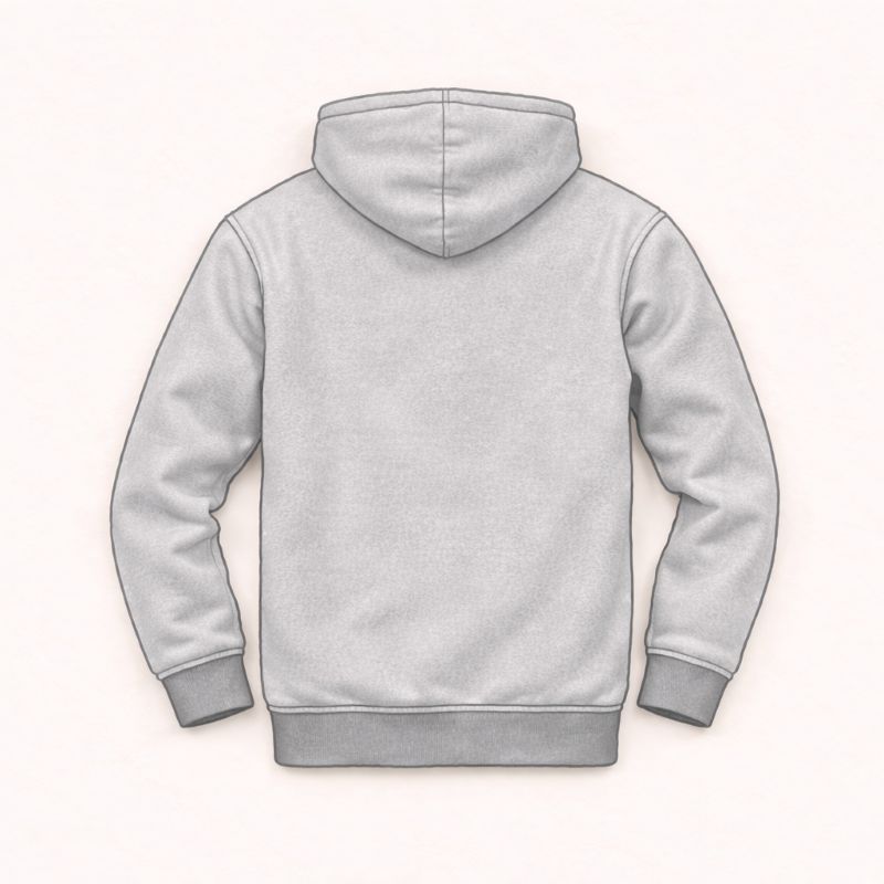 Classic Fit Fleece Hoodie - Image 2