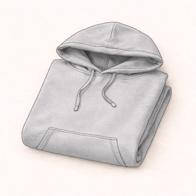 Classic Fit Fleece Hoodie - Image 4